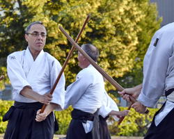 Aïkido photo Alain Peyrache sensei