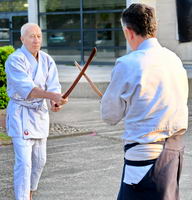 Aïkido photo Alain Peyrache sensei