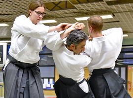 Aïkido photo Alain Peyrache sensei